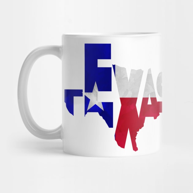 Texas Typo Map by inspirowl